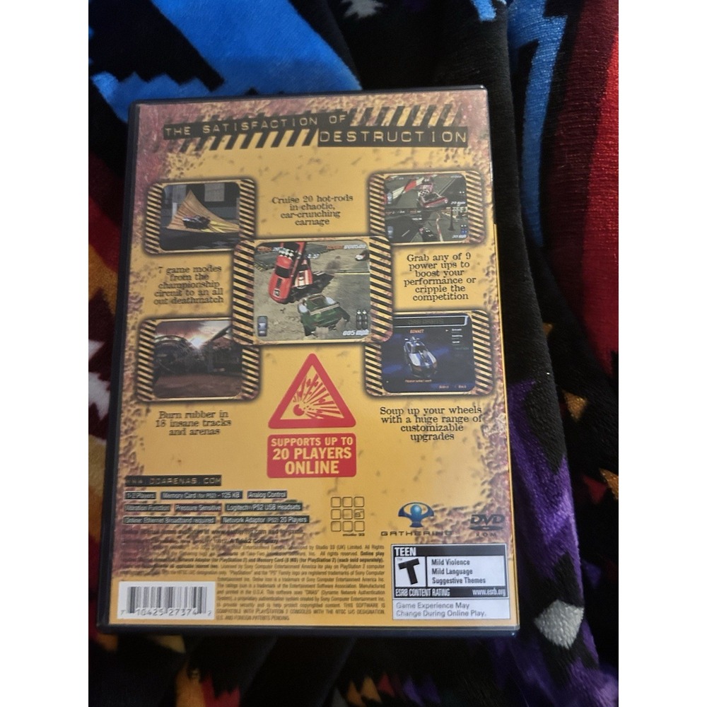 Destruction Derby Arenas‎ Video Game (PlayStation 2  PS2) - Picture 3 of 3